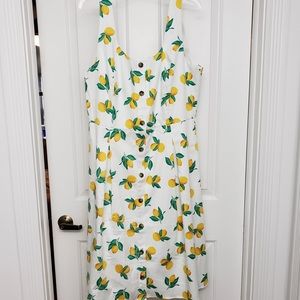 The Limited lemon dress